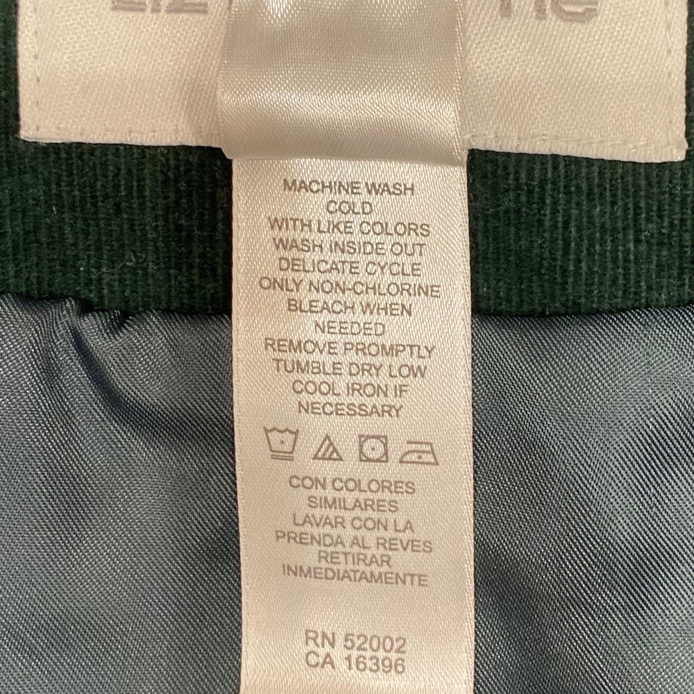 Forest Green Thin Wale Corduroy Blazer. - Picture 7 of 8